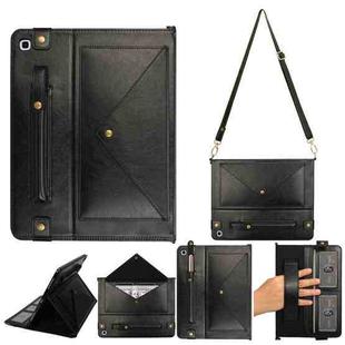 For Samsung Galaxy Tab S5e T720/T725 Envelope Solid Color Leather Tablet Case(Black)