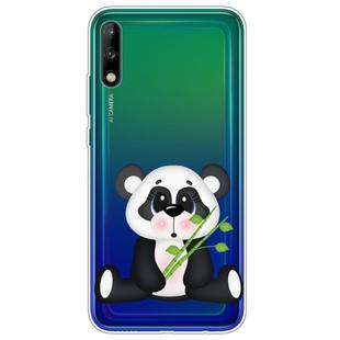 For Huawei Enjoy 10 Lucency Painted TPU Protective Case(Panda)