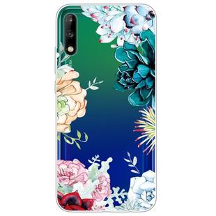For Huawei Enjoy 10 Lucency Painted TPU Protective Case(Witchford)