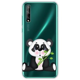 For Huawei Enjoy 10s Lucency Painted TPU Protective Case(Panda)