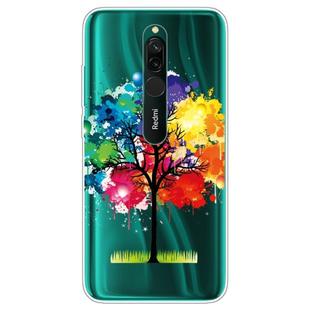 For Xiaomi Redmi 8 Lucency Painted TPU Protective Case(Tree)