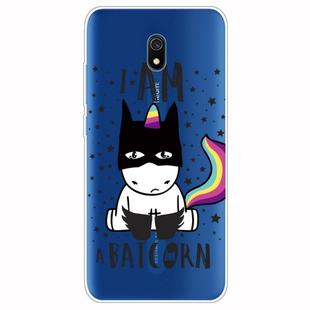 For Xiaomi Redmi 8A Lucency Painted TPU Protective Case(Batman)