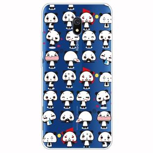 For Xiaomi Redmi 8A Lucency Painted TPU Protective Case(Mini Panda)