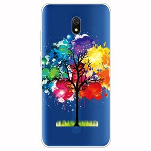 For Xiaomi Redmi 8A Lucency Painted TPU Protective Case(Tree)