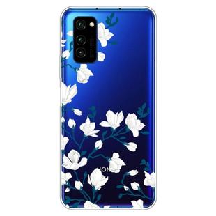 For Huawei Honor V30 Lucency Painted TPU Protective Case(Magnolia)