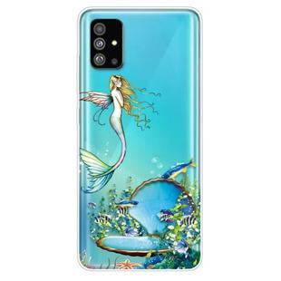 For Galaxy S20 Lucency Painted TPU Protective Case(Mermaid)