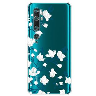 For Xiaomi CC9 Pro Lucency Painted TPU Protective Case(Magnolia)