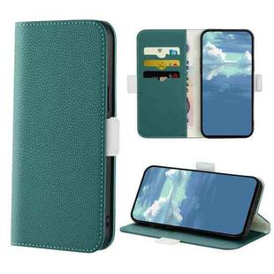 For Xiaomi Redmi 9A Candy Color Litchi Texture Leather Phone Case(Dark Green)