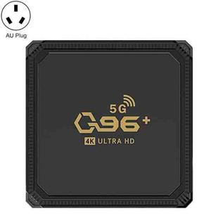 Q96+ 4K Ultra HD Smart TV Box, Android 9.0, Hisilicon Hi3798M Quad Core, 1GB+8GB, Plug Type:AU Plug(Black)