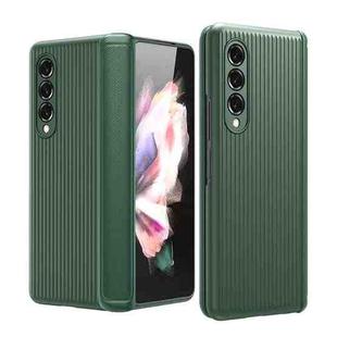 For Samsung Galaxy Z Fold3 5G Outer Protection Luggage Design Phone Case(Green)