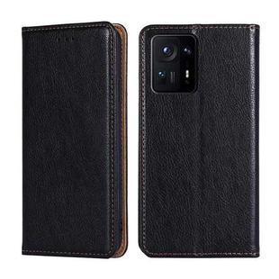 For Xiaomi Mix 4 Gloss Oil Solid Color Magnetic Leather Phone Case(Black)