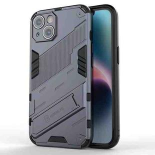 For iPhone 14 Punk Armor 2 in 1 PC + TPU Phone Case (Grey)