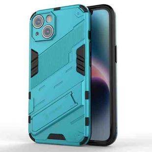 For iPhone 14 Punk Armor 2 in 1 PC + TPU Phone Case (Blue)