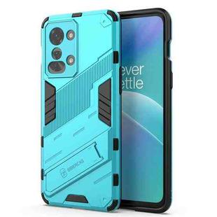 For OnePlus Nord 2T Punk Armor 2 in 1 PC + TPU Phone Case(Blue)