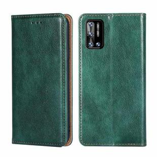 For DOOGEE N40 Pro Gloss Oil Solid Color Magnetic Leather Phone Case(Green)