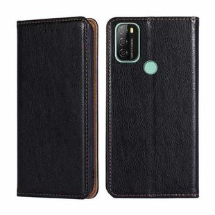 For Blackview A70 Gloss Oil Solid Color Magnetic Leather Phone Case(Black)