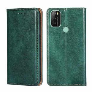 For Blackview A70 Gloss Oil Solid Color Magnetic Leather Phone Case(Green)