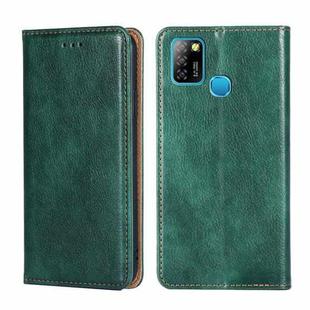 For Infinix Hot 10 Lite / Smart 5 X657 Gloss Oil Solid Color Magnetic Leather Phone Case(Green)