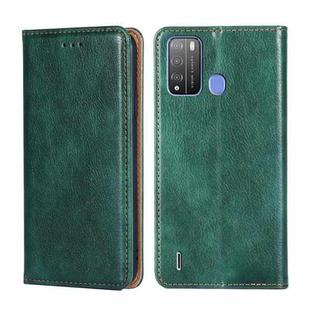 For Itel Vision 1 Pro Gloss Oil Solid Color Magnetic Leather Phone Case(Green)