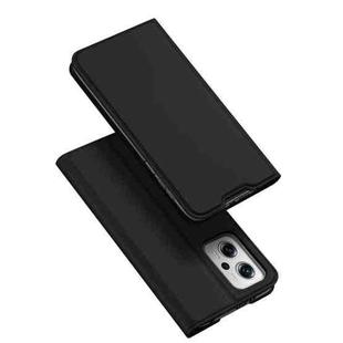 For Xiaomi Redmi Note 11T Pro/Redmi Note 11T Pro+ DUX DUCIS Skin Pro Series Shockproof Leather Phone Case(Black)