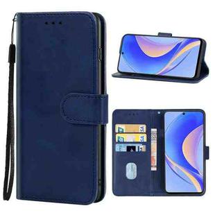 For Huawei nova Y90 Leather Phone Case(Blue)