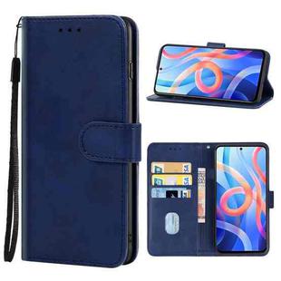 For Xiaomi Redmi Note 11T 5G Leather Phone Case(Blue)