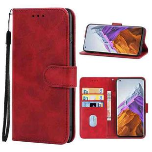 For Xiaomi Mi 11 Pro Leather Phone Case(Red)