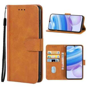 For Xiaomi Redmi 10X Pro 5G Leather Phone Case(Brown)