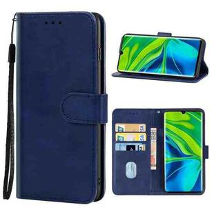 For Xiaomi Mi CC9 Pro Leather Phone Case(Blue)