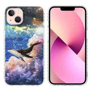 For iPhone 13 Pro 2.0mm Airbag Shockproof TPU Phone Case(Whale)