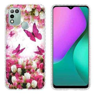 For Infinix Hot 11 Play / Hot 10 Play 2.0mm Airbag Shockproof TPU Phone Case(Dancing Butterflies)