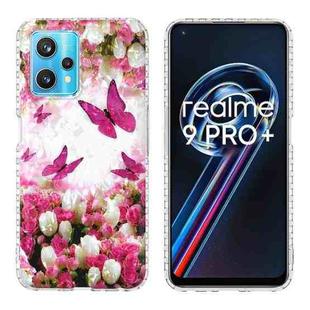 For OPPO Realme 9 Pro+ 5G 2.0mm Airbag Shockproof TPU Phone Case(Dancing Butterflies)