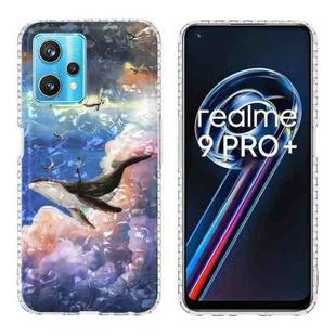 For OPPO Realme 9 Pro+ 5G 2.0mm Airbag Shockproof TPU Phone Case(Whale)
