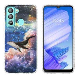 For Tecno Pop 5 LTE 2.0mm Airbag Shockproof TPU Phone Case(Whale)