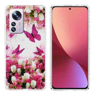 For Xiaomi 12 Pro 2.0mm Airbag Shockproof TPU Phone Case(Dancing Butterflies)