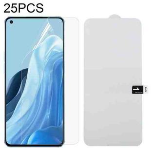 25 PCS Full Screen Protector Explosion-proof Hydrogel Film For OPPO Reno7 A