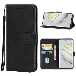 For Huawei nova 10 Leather Phone Case(Black)