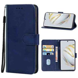 For Huawei nova 10 Leather Phone Case(Blue)