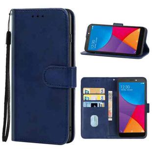 For Itel P13 Leather Phone Case(Blue)