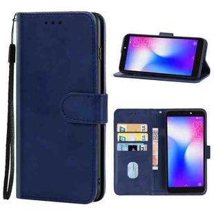 For Tecno Pop 2 Pro Leather Phone Case(Blue)