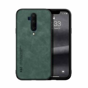 For OnePlus 7 Pro Skin Feel Magnetic Leather Back Phone Case(Green)