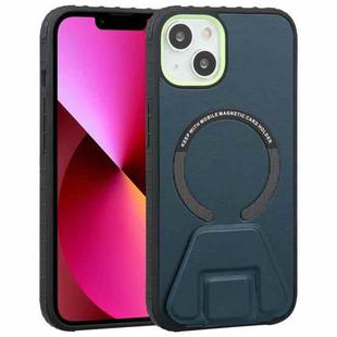 Mutural Jiane Series MagSafe Magnetic Phone Case For iPhone 13(Dark Green)