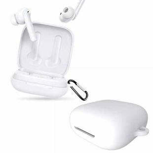 For OPPO Enco W51 Wireless Earphone Silicone Protective Case(White)