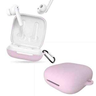 For OPPO Enco W51 Wireless Earphone Silicone Protective Case(Pink)