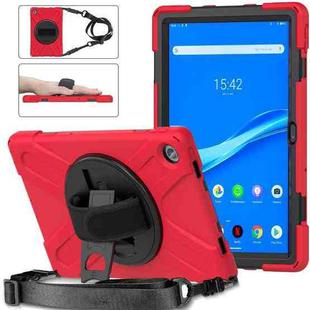 For Lenovo Tab M10 Plus 10.6 3rd Gen 2022 Silicone + PC Protective Tablet Case(Red)