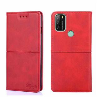 For Blackview A70 Cow Texture Magnetic Horizontal Flip Leather Phone Case(Red)