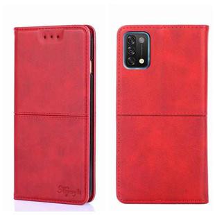 For UMIDIGI A11 Cow Texture Magnetic Horizontal Flip Leather Phone Case(Red)