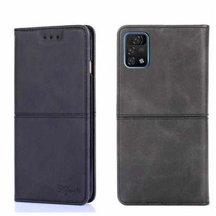 For UMIDIGI A11 Pro Max Cow Texture Magnetic Horizontal Flip Leather Phone Case(Black)