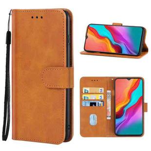 For Infinix Hot 8 / Hot 8 Lite Leather Phone Case(Brown)