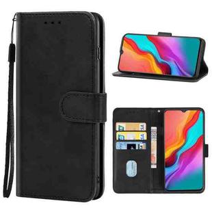 For Infinix Hot 8 / Hot 8 Lite Leather Phone Case(Black)